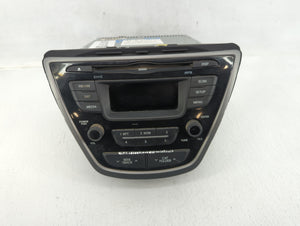 2014-2016 Hyundai Elantra Radio AM FM Cd Player Receiver Replacement P/N:96170-3X156GU Fits 2014 2015 2016 OEM Used Auto Parts