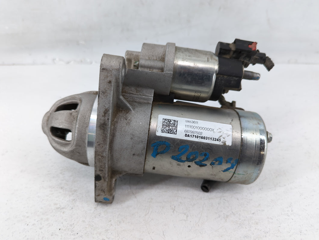 2017 Chevrolet Spark Car Starter Motor Solenoid OEM P/N:687997502 12653611 Fits OEM Used Auto Parts