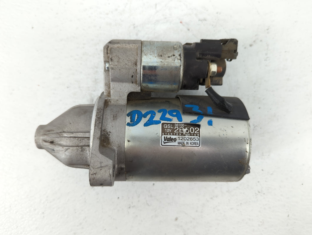 2012-2020 Hyundai Veloster Car Starter Motor Solenoid OEM P/N:1202653 36100-2B502 Fits OEM Used Auto Parts