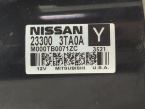 2013-2018 Nissan Altima Car Starter Motor Solenoid OEM P/N:23300 3TA0A Fits 2013 2014 2015 2016 2017 2018 OEM Used Auto Parts