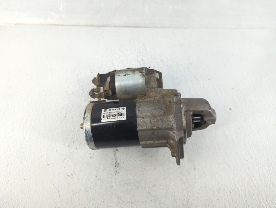 2011-2016 Chevrolet Cruze Car Starter Motor Solenoid OEM P/N:M000T39173ZC 25194634 Fits OEM Used Auto Parts