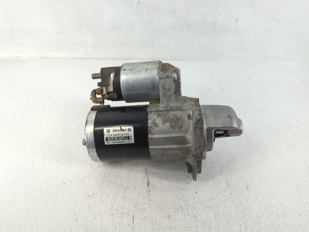 2013-2021 Chevrolet Trax Car Starter Motor Solenoid OEM P/N:M000T39173ZC 25194634 Fits OEM Used Auto Parts