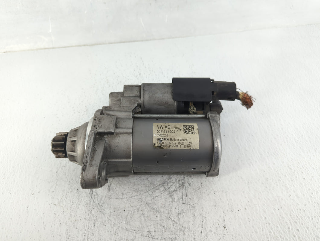 2015-2021 Volkswagen Jetta Car Starter Motor Solenoid OEM P/N:02Z 911 024 F Fits 2015 2016 2017 2018 2019 2020 2021 OEM Used Auto Parts