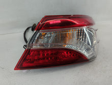 2018-2022 Toyota Camry Tail Light Assembly Passenger Right OEM Fits Fits 2018 2019 2020 2021 2022 OEM Used Auto Parts