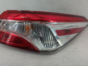 2018-2022 Toyota Camry Tail Light Assembly Passenger Right OEM Fits Fits 2018 2019 2020 2021 2022 OEM Used Auto Parts