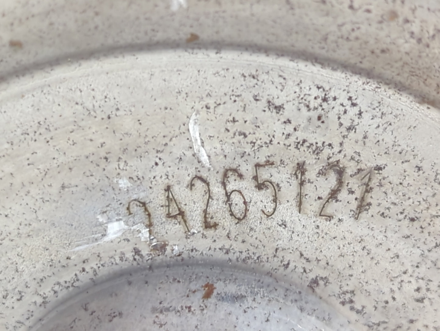 2014 Chevrolet Captiva Sport Torque Converter Automatic Transmission OEM P/N:24265121 3BNM32233B00871430, C 1 0 2 3 8 6 7 Fits OEM Used Auto Parts - Oemusedautoparts1.com