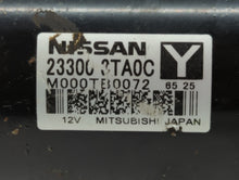 2015-2020 Nissan Rogue Car Starter Motor Solenoid OEM P/N:23300 3TA0C Fits 2015 2016 2017 2018 2019 2020 OEM Used Auto Parts