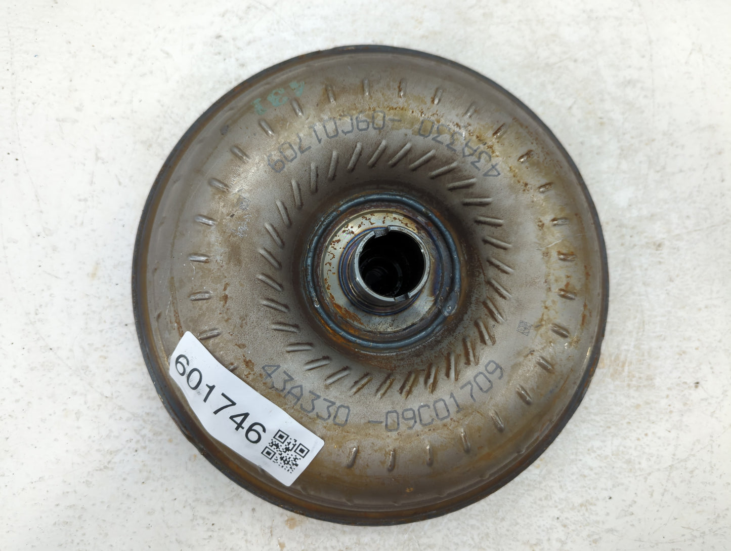 2009 Volvo S40 Torque Converter Automatic Transmission OEM P/N:43A330-09C01709 Fits OEM Used Auto Parts - Oemusedautoparts1.com