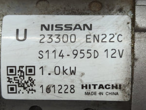 2013-2019 Nissan Sentra Car Starter Motor Solenoid OEM P/N:23300 EN22C Fits 2013 2014 2015 2016 2017 2018 2019 2020 OEM Used Auto Parts