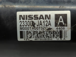 2009-2014 Nissan Maxima Car Starter Motor Solenoid OEM P/N:23300 JA12A Fits 2007 2008 2009 2010 2011 2012 2013 2014 OEM Used Auto Parts