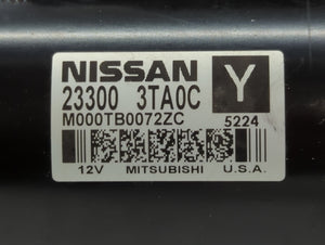 2013-2018 Nissan Altima Car Starter Motor Solenoid OEM P/N:23300 3TA0C Fits 2013 2014 2015 2016 2017 2018 OEM Used Auto Parts