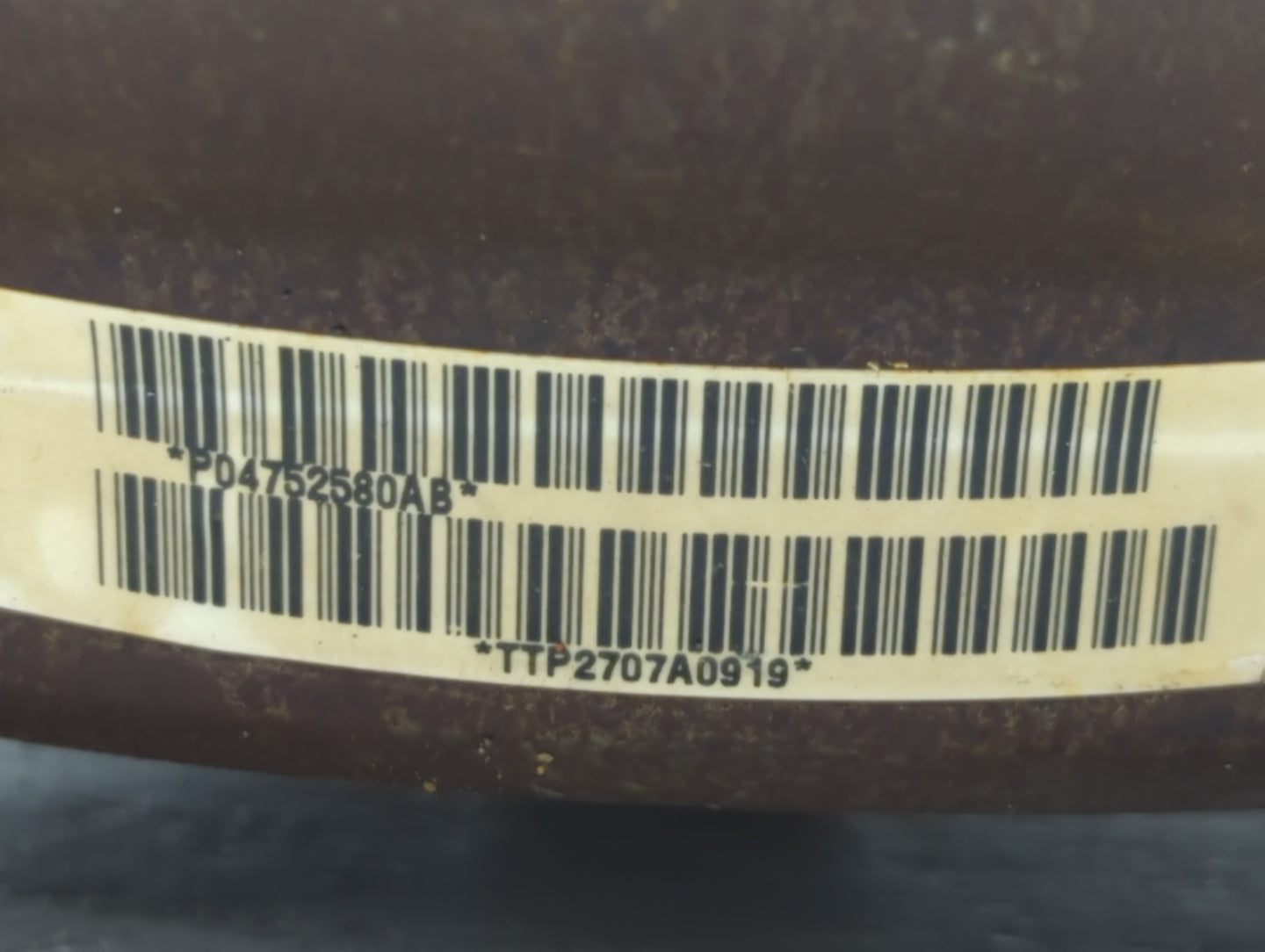 2012 Dodge Charger Torque Converter Automatic Transmission OEM P/N:449AA-04 P04752580AB Fits OEM Used Auto Parts - Oemusedautoparts1.com