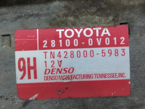 2010-2011 Toyota Camry Car Starter Motor Solenoid OEM P/N:28100-0V012 Fits 2009 2010 2011 2012 2016 2018 2019 2020 2021 OEM Used Auto Parts