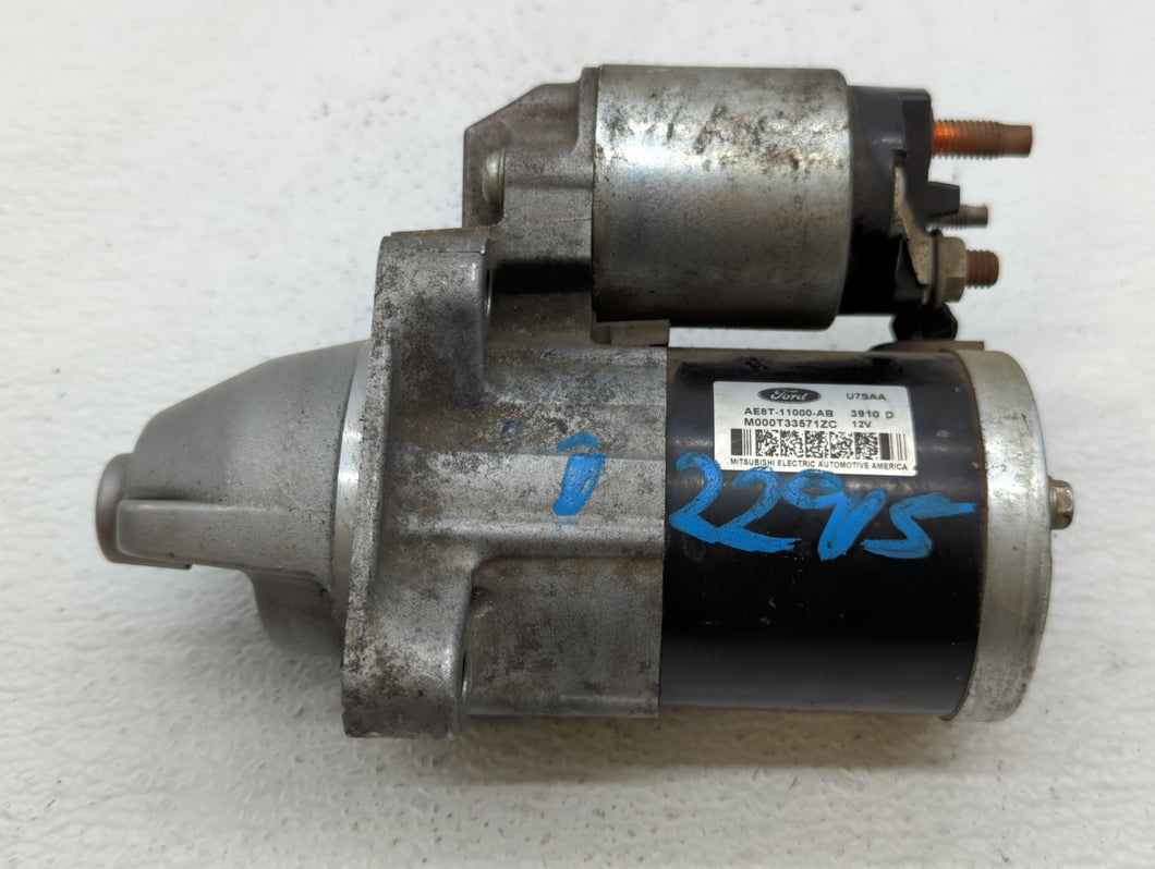 2011-2019 Ford Fiesta Car Starter Motor Solenoid OEM P/N:AE8T-11000-AB Fits 2011 2012 2013 2014 2015 2016 2017 2018 2019 OEM Used Auto Parts