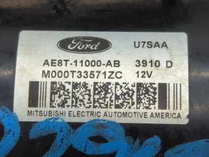 2011-2019 Ford Fiesta Car Starter Motor Solenoid OEM P/N:AE8T-11000-AB Fits 2011 2012 2013 2014 2015 2016 2017 2018 2019 OEM Used Auto Parts