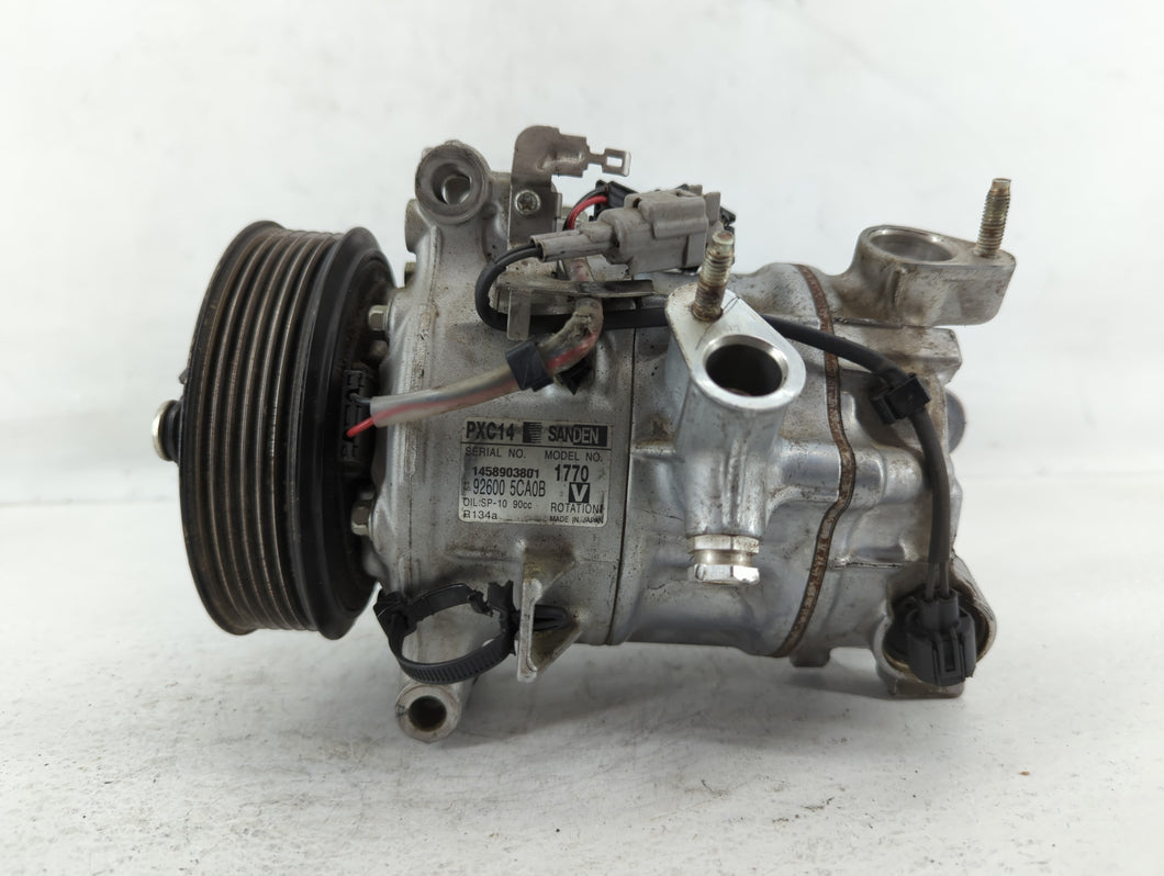 2016-2020 Infiniti Q50 Air Conditioning A/c Ac Compressor Oem