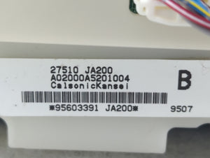 2007-2009 Nissan Altima Climate Control Module Temperature AC/Heater Replacement P/N:27510-JA200 Fits Fits 2007 2008 2009 OEM Used Auto Parts