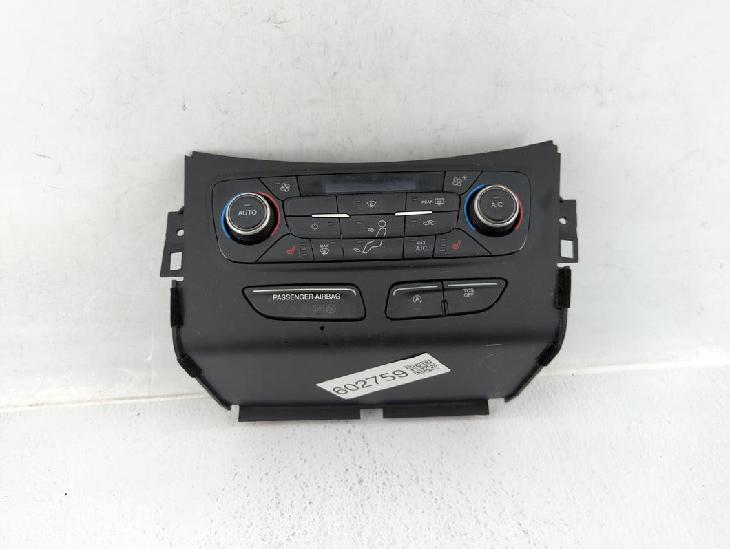 2018-2019 Ford Escape Climate Control Module Temperature AC/Heater Replacement P/N:GJ5T-18C612-CK Fits 2018 2019 OEM Used Auto Parts