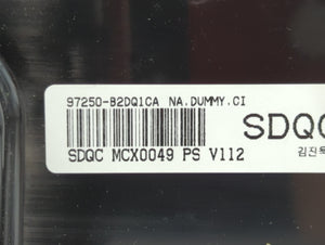 2017-2019 Kia Soul Climate Control Module Temperature AC/Heater Replacement P/N:97250-B2GQ1CA Fits 2017 2018 2019 OEM Used Auto Parts