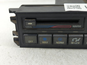 1991 Plymouth Laser Climate Control Module Temperature AC/Heater Replacement Fits OEM Used Auto Parts