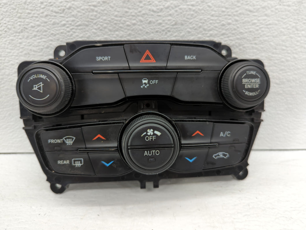 2015-2016 Dodge Challenger Climate Control Module Temperature AC/Heater Replacement P/N:68184927AB 5PG702XCAC Fits 2015 2016 OEM Used Auto Parts