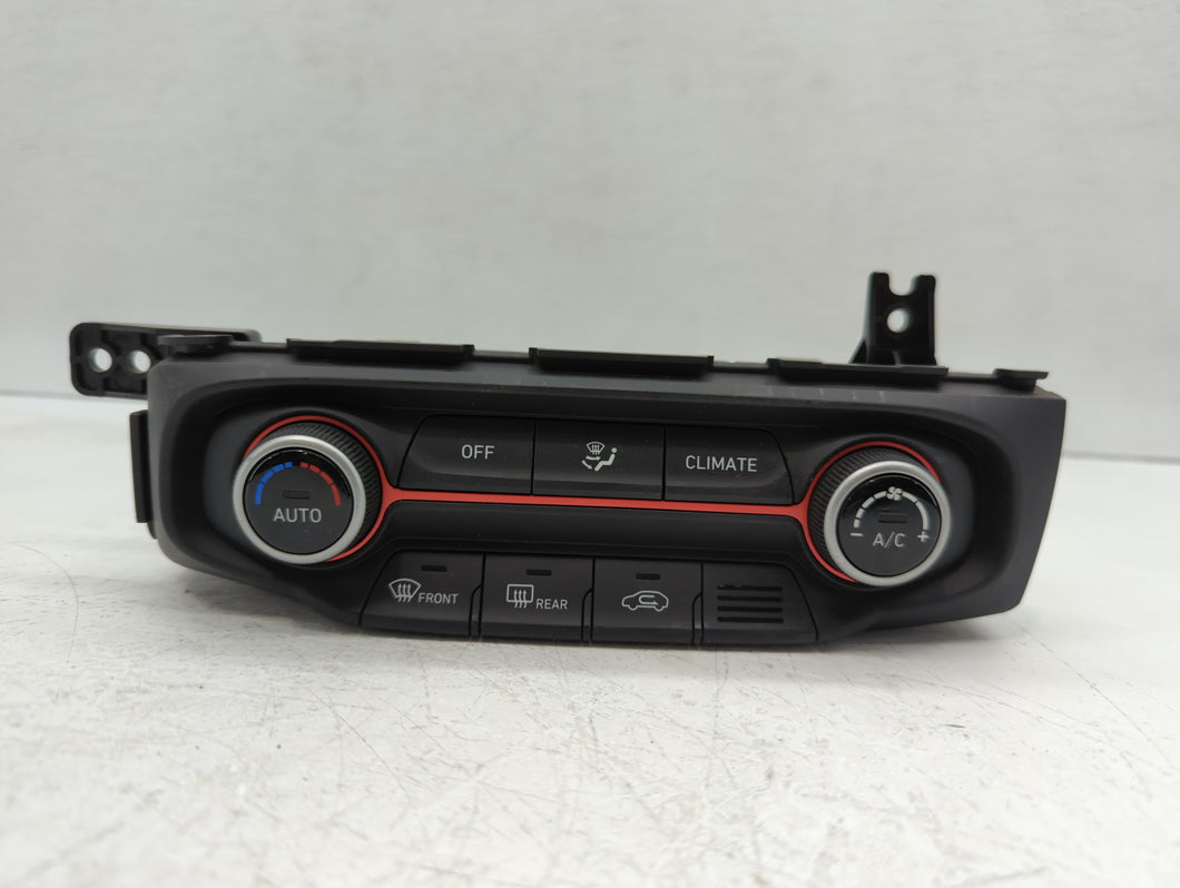 2019-2020 Hyundai Veloster Ac Heater Rear Climate Control Temperature Oem