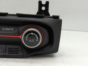 2019-2020 Hyundai Veloster Ac Heater Rear Climate Control Temperature Oem