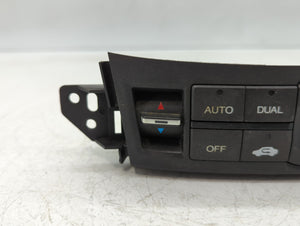 2009-2010 Acura Tsx Ac Heater Rear Climate Control Zh30