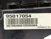 2011-2012 Chevrolet Cruze Climate Control Module Temperature AC/Heater Replacement P/N:95017054 Fits 2011 2012 OEM Used Auto Parts