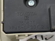 2015-2020 Toyota Sienna Climate Control Module Temperature AC/Heater Replacement P/N:75D875 Fits 2015 2016 2017 2018 2019 2020 OEM Used Auto Parts