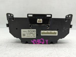 2011-2014 Subaru Impreza Climate Control Module Temperature AC/Heater Replacement P/N:T1015966V 72311SC240 Fits OEM Used Auto Parts