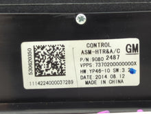 2014-2016 Buick Lacrosse Climate Control Module Temperature AC/Heater Replacement P/N:90802487 Fits 2014 2015 2016 OEM Used Auto Parts