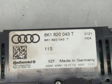 2013-2017 Audi Q5 Climate Control Module Temperature AC/Heater Replacement P/N:8K1 820 043 T Fits 2013 2014 2015 2016 2017 OEM Used Auto Parts
