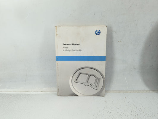 2014 Volkswagen Passat Owners Manual Book Guide OEM Used Auto Parts