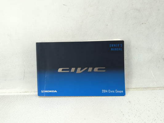 2014 Honda Civic Owners Manual Book Guide OEM Used Auto Parts
