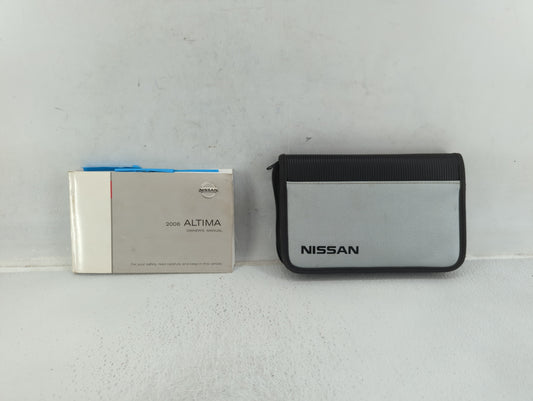 2006 Nissan Altima Owners Manual Book Guide P/N:OM6E-0L31U0 OEM Used Auto Parts - Oemusedautoparts1.com