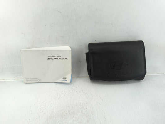 2015 Hyundai Sonata Owners Manual Book Guide P/N:FC10-EU52J OEM Used Auto Parts - Oemusedautoparts1.com