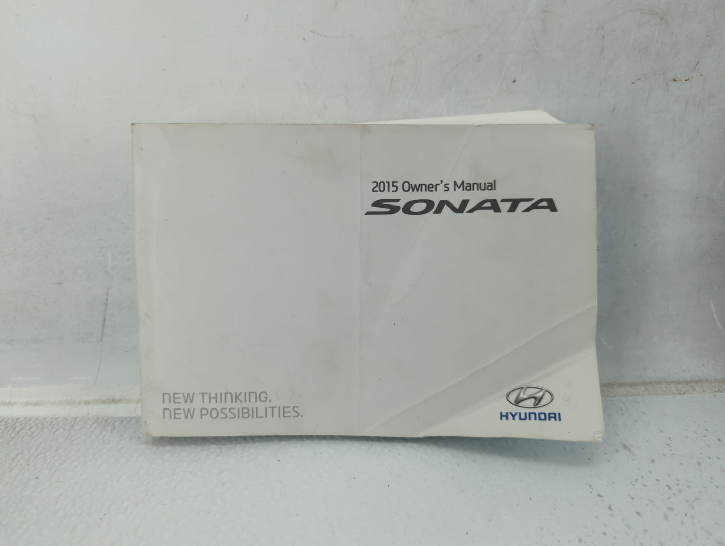 2015 Hyundai Sonata Owners Manual Book Guide P/N:FC10-EU52J OEM Used Auto Parts - Oemusedautoparts1.com