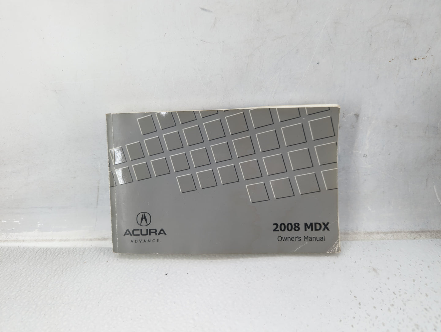 2008 Acura Mdx Owners Manual Book Guide P/N:00X31-STX-6102 OEM Used Auto Parts - Oemusedautoparts1.com