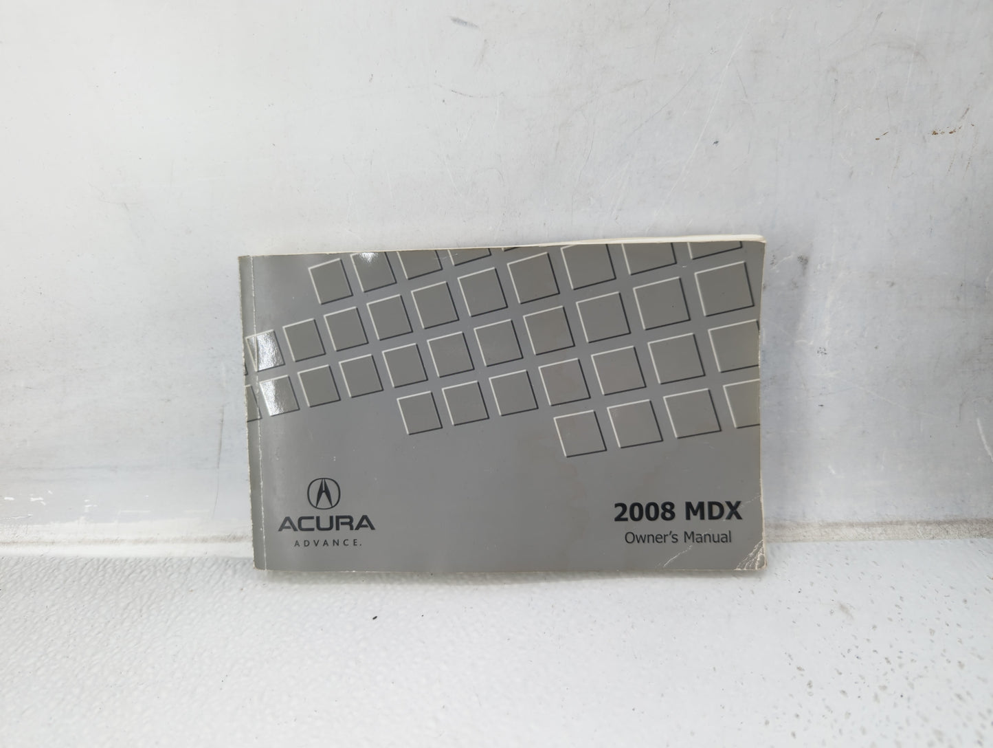 2008 Acura Mdx Owners Manual Book Guide P/N:00X31-STX-6102 OEM Used Auto Parts - Oemusedautoparts1.com