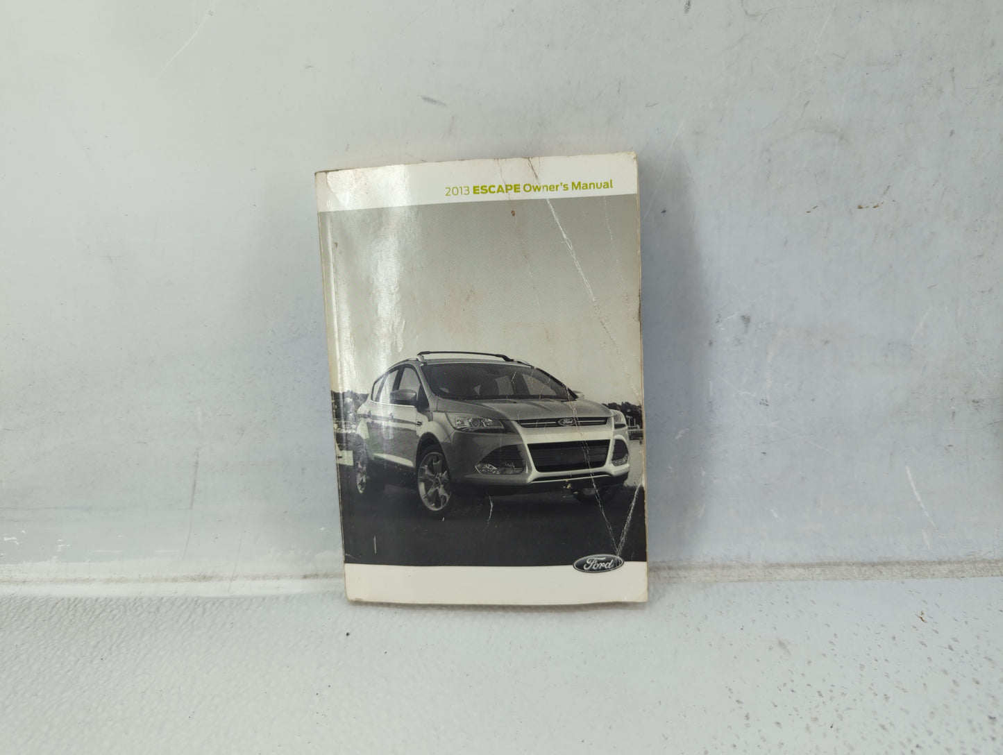 2013 Ford Escape Owners Manual Book Guide P/N:DJ5J 19A321 AA OEM Used Auto Parts - Oemusedautoparts1.com