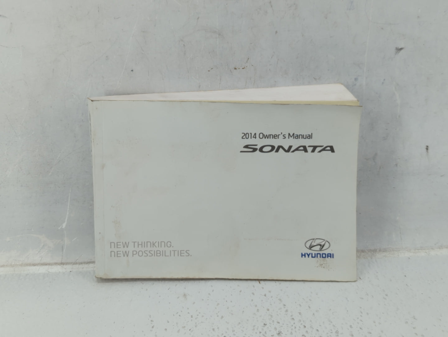 2014 Hyundai Sonata Owners Manual Book Guide P/N:A3S0-EU3NC OEM Used Auto Parts - Oemusedautoparts1.com
