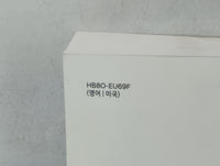 2017 Hyundai Santa Fe Owners Manual Book Guide P/N:HB80-EU69F OEM Used Auto Parts - Oemusedautoparts1.com