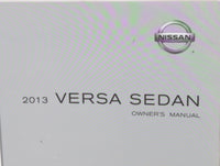 2013 Nissan Versa Owners Manual Book Guide P/N:OM3E ON17U1 OEM Used Auto Parts - Oemusedautoparts1.com
