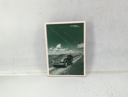 2008 Ford Explorer Owners Manual Book Guide P/N:8L2J 19A321 LA OEM Used Auto Parts