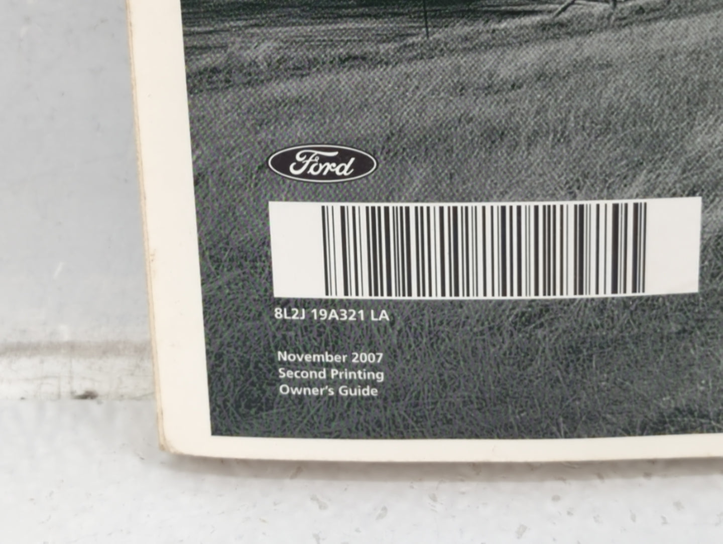2008 Ford Explorer Owners Manual Book Guide P/N:8L2J 19A321 LA OEM Used Auto Parts - Oemusedautoparts1.com