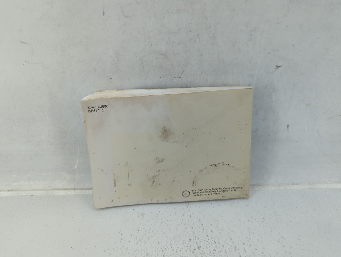 2020 Hyundai Kona Owners Manual Book Guide P/N:KJ90-EU98C OEM Used Auto Parts - Oemusedautoparts1.com