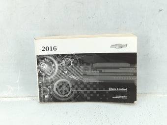 compare product 2016 Chevrolet Cruze Owners Manual Book Guide P/N:22852844 B OEM Used Auto Parts