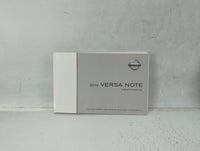 2016 Nissan Versa Owners Manual Book Guide P/N:OM16EM OE12U1 OEM Used Auto Parts - Oemusedautoparts1.com