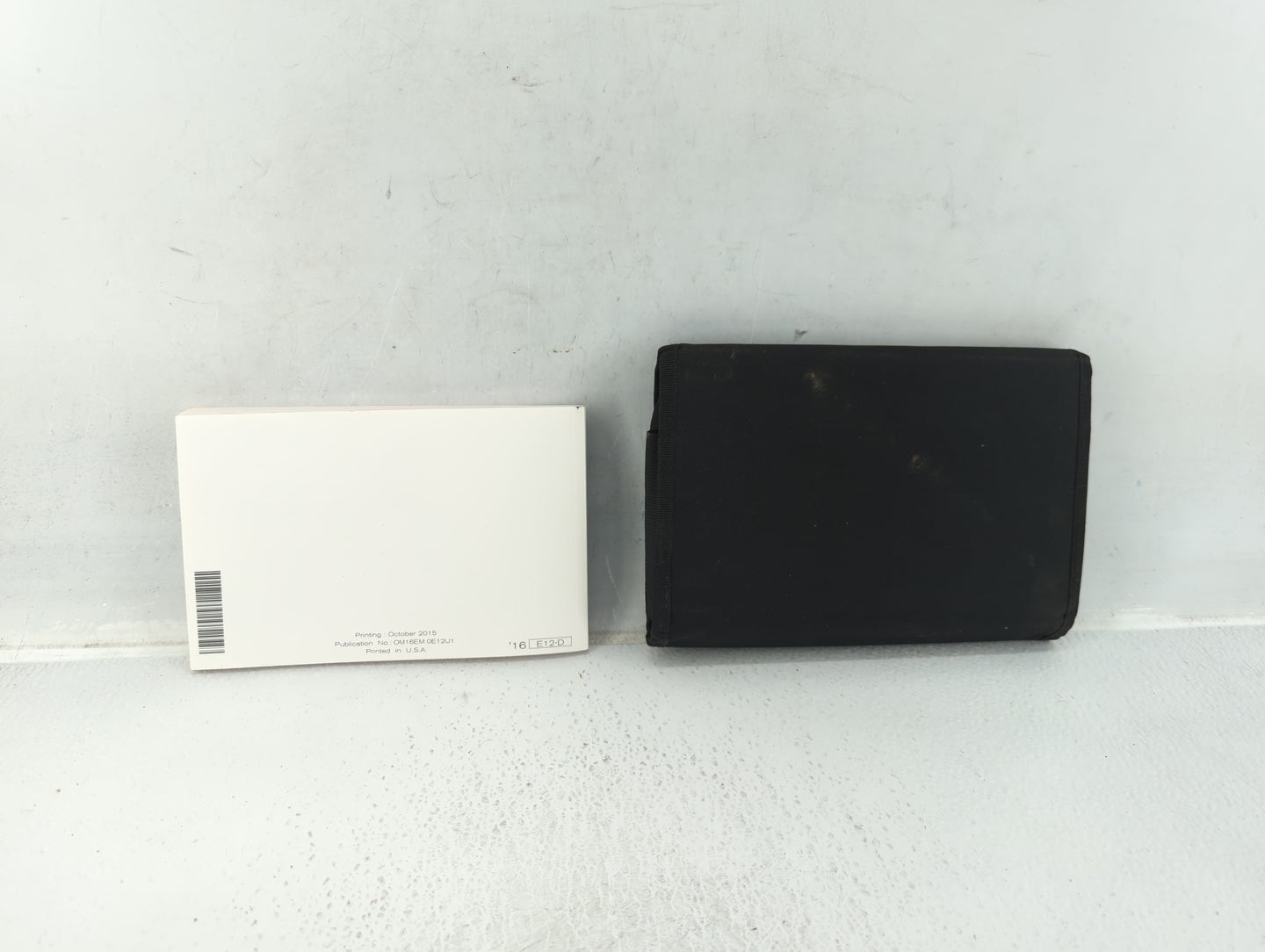 2016 Nissan Versa Owners Manual Book Guide P/N:OM16EM OE12U1 OEM Used Auto Parts - Oemusedautoparts1.com